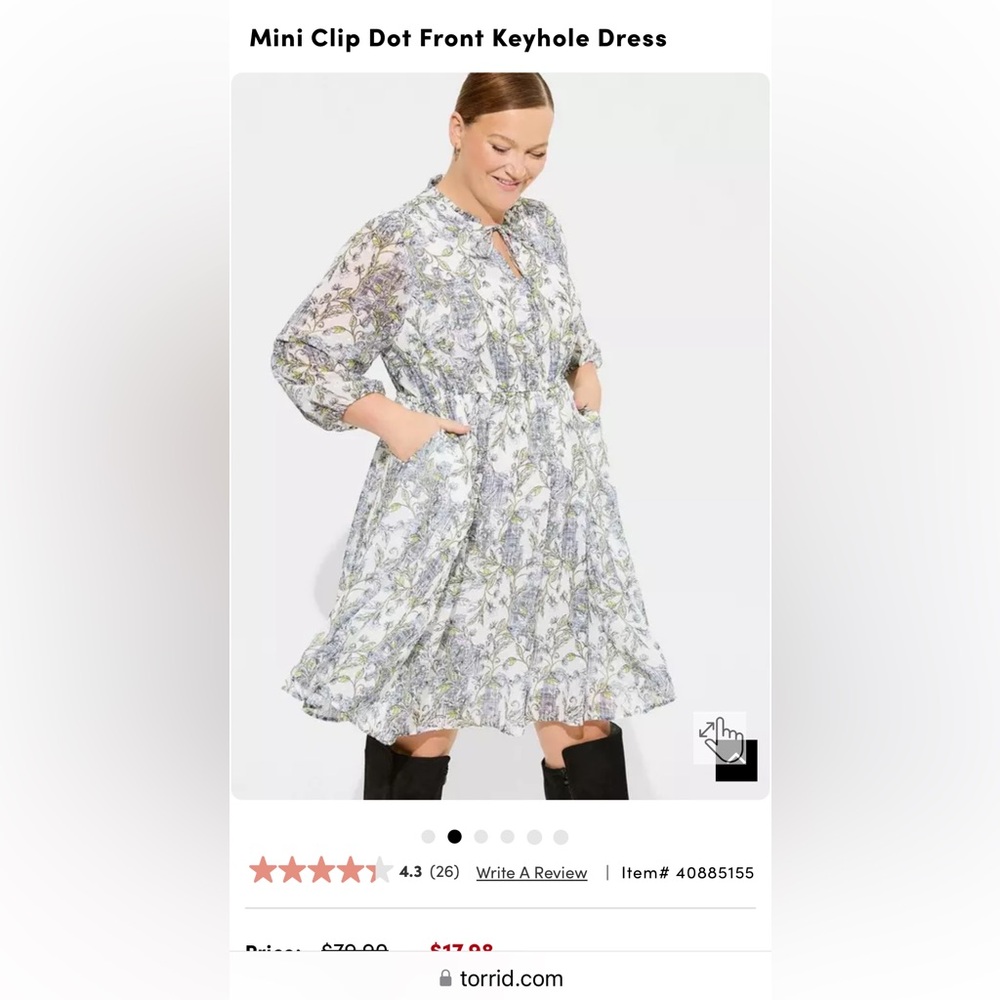 Torrid Dress Size 4